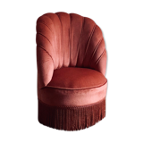 Vintage shell toad chair