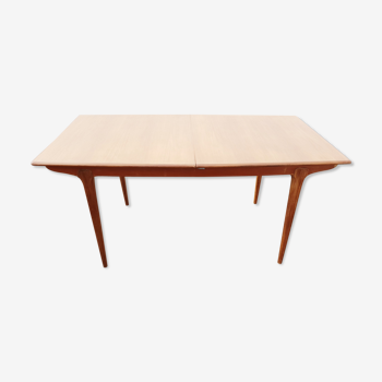 Table à manger extensible scandinave