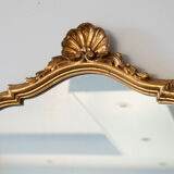 Golden mirror 53x33cm