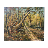 Table HST, Bonnel Forest, signed A. Sergant, middle XX°