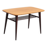 Vintage teak coffee table 91x56 cm double top 1960 Denmark