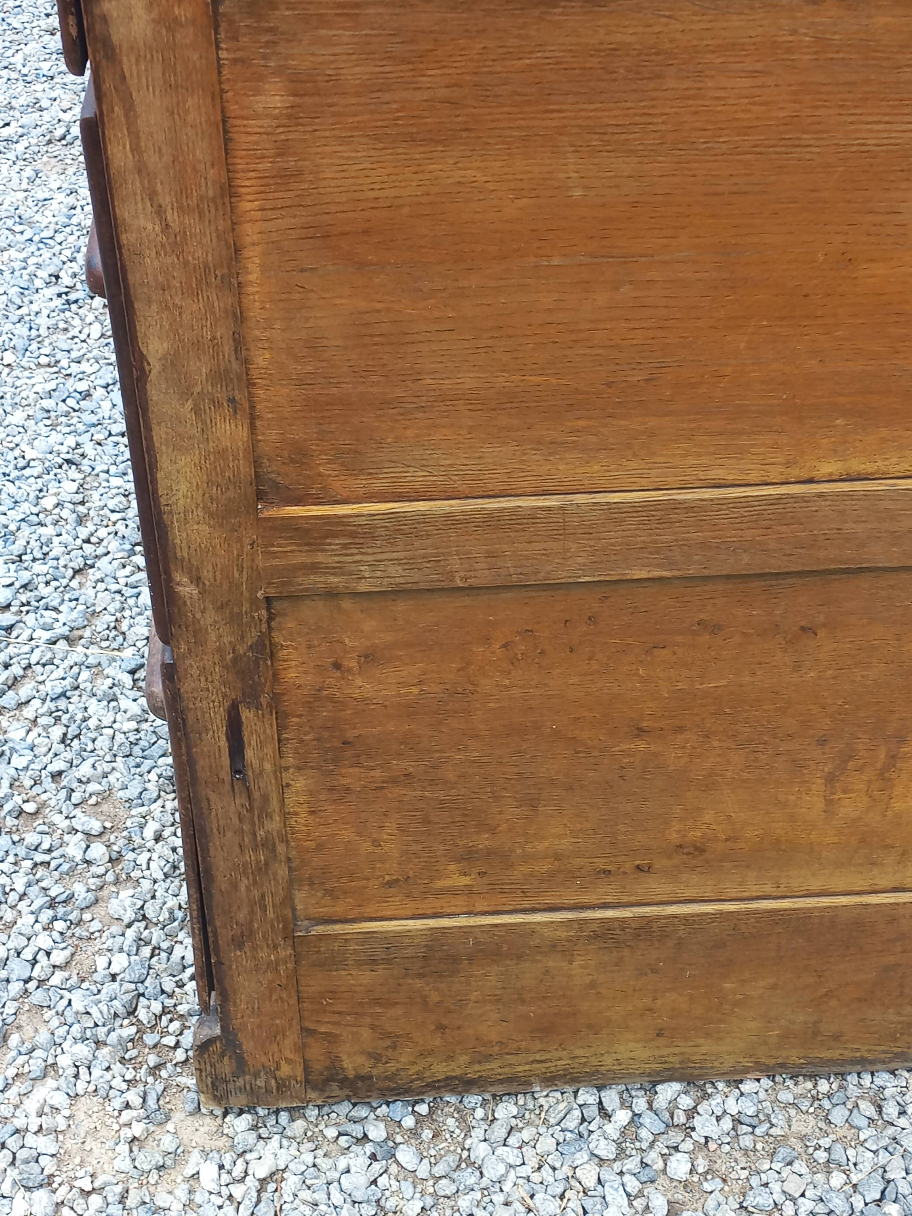 Oak craft cabinet with 5 drawers from the 1930s/1950s