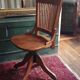 American oak office chair 1950