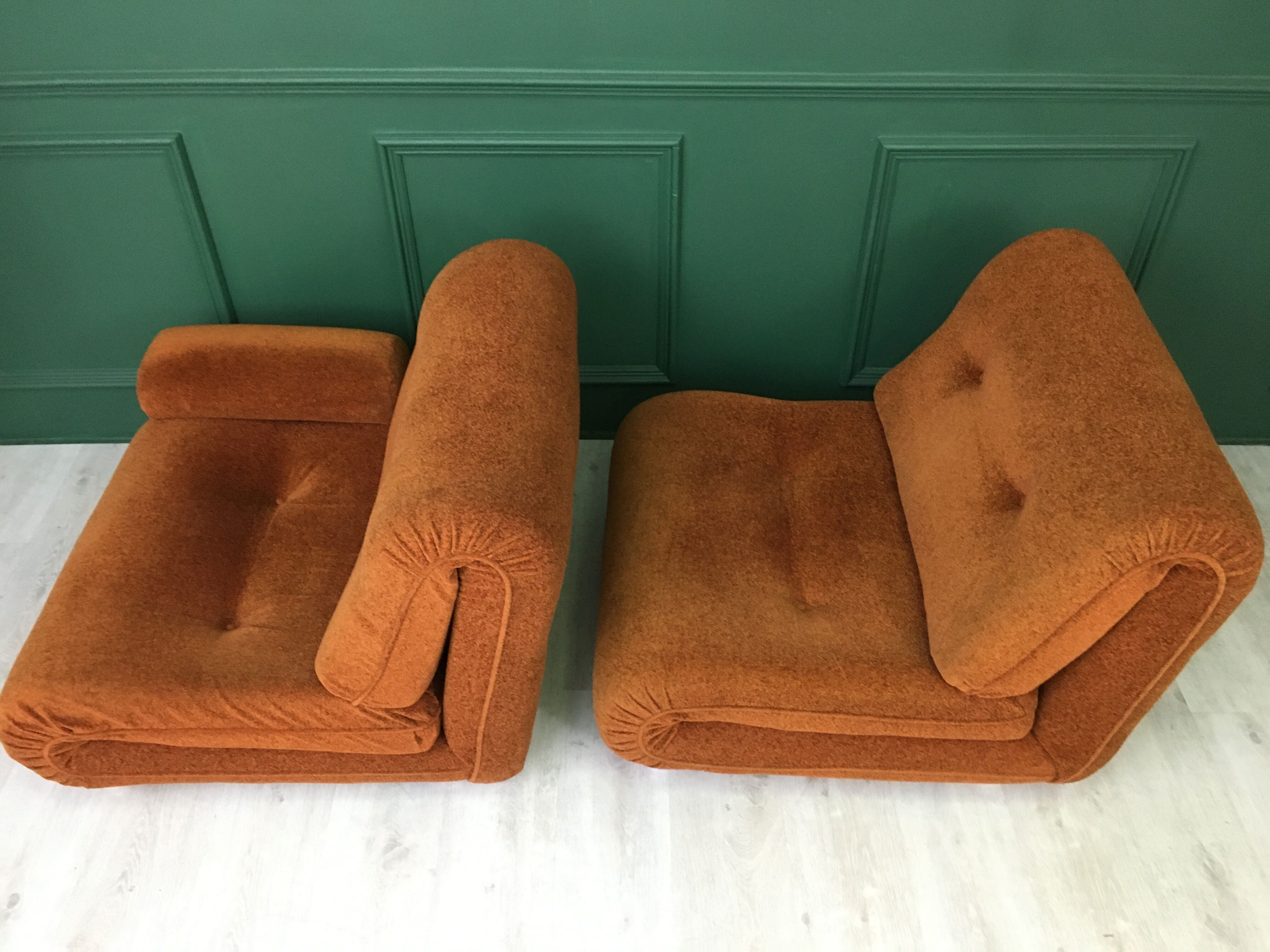 G-Plan vintage retro mid century corner modular 5 seater sofa suite by Km Wilkins