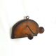 Wooden wall hook
