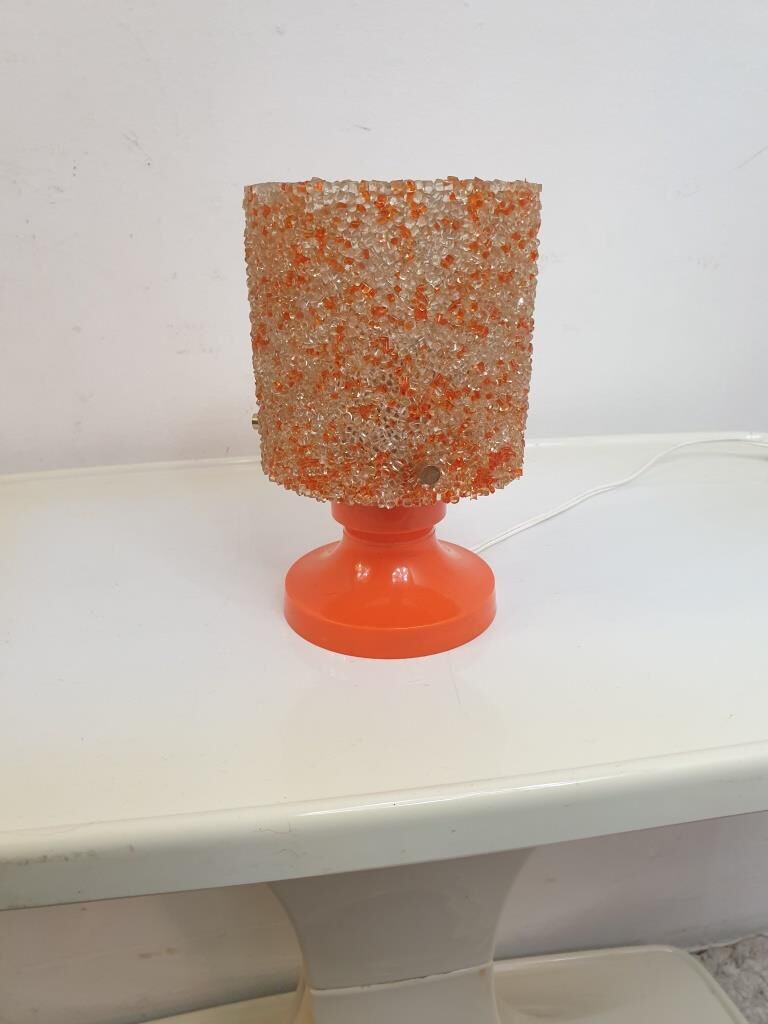 Vintage lamp orange 70's