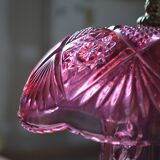 Mushroom lamp in rosaline