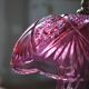 Lampe champignon en rosaline