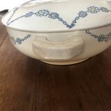 Vegetable dish with lid