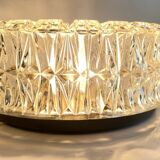 Semi-crystal ceiling lamp design german vintage