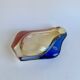 Glass Vase Karlovske Sklo, Czechoslovakia 1970