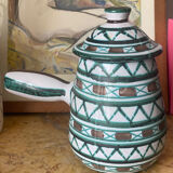 Vallauris vintage ceramic chocolatier signed Robert Picault