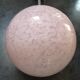 Ceiling lamp globe ball Art Deco opaline Clichy pink 1930