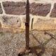 Pair of antique andirons