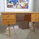 Vintage Ekawerk desk 50s Compass Feet