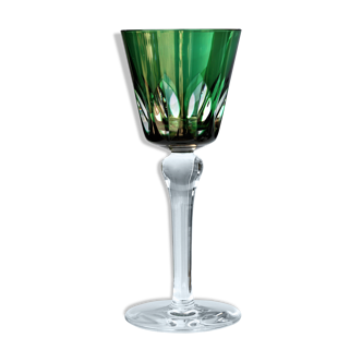 St. Louis Crystal Rhine Wine Glass Model Jersey Paquebot France