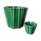 Duo de cache-pots en céramique Poët-Laval