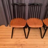 Set of four Fanett chairs in the Ilmari Tapiovaara style, Finland, 1960s