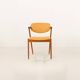Kai Kristiansen vintage chair in teak, model 42, Denmark 1960s