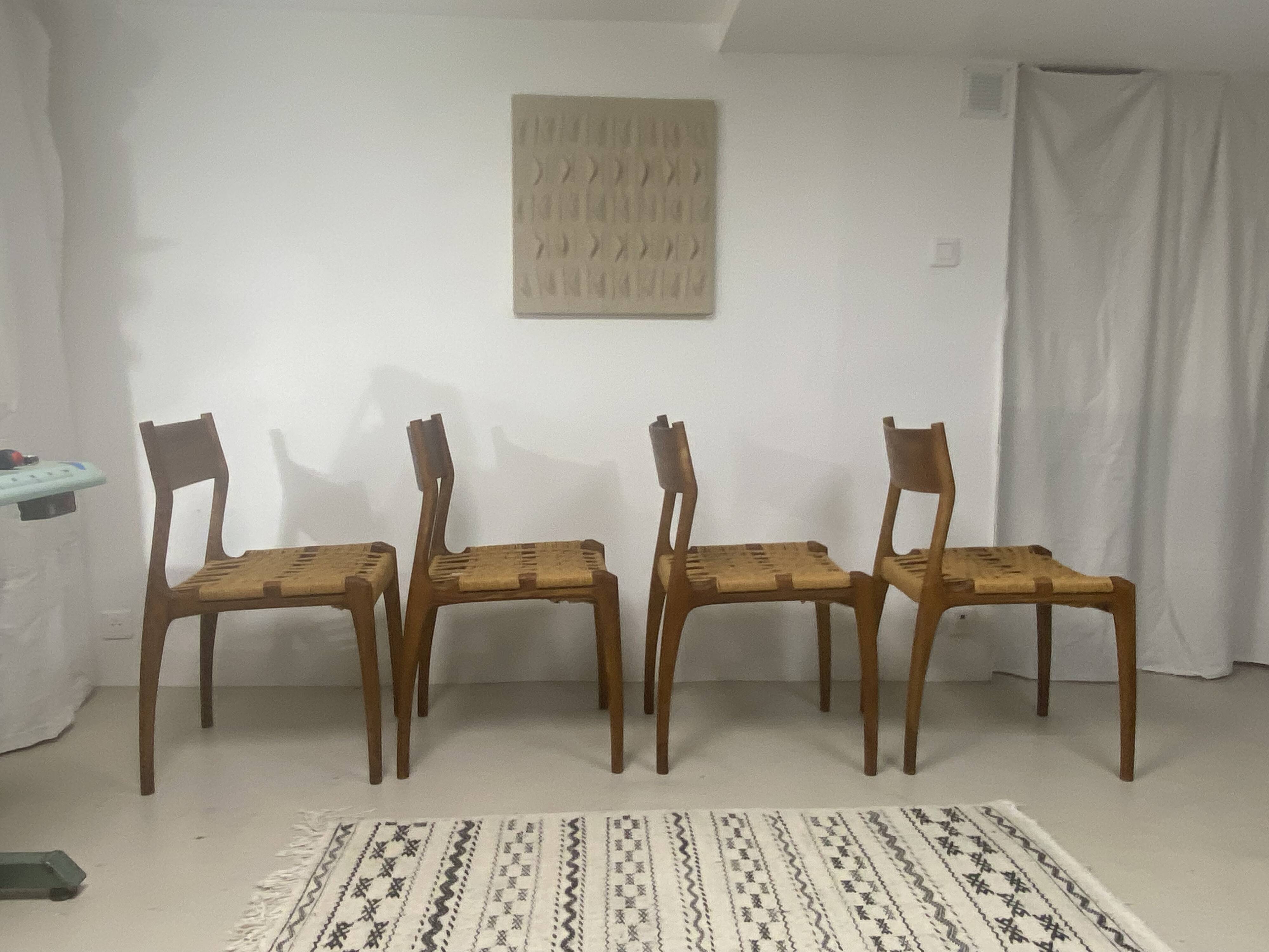 Set of 4 Havana chairs – Gessef, Consorzio Sedie Friuli.