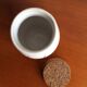 Revol porcelain mustard pot - vintage