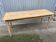 large farm table 185 cm in raw natural fir wood