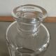 Glass bottle and its glass stopper