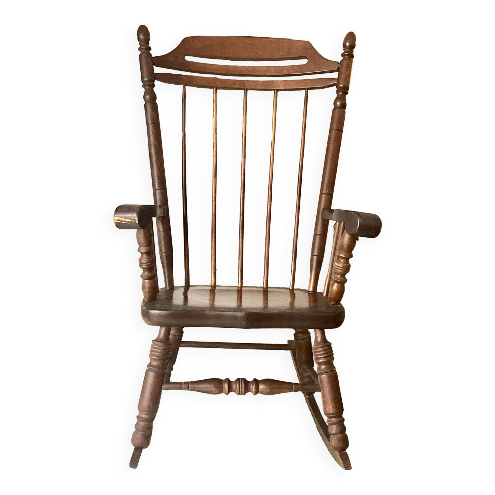 Wooden rocking chair - English art & craft