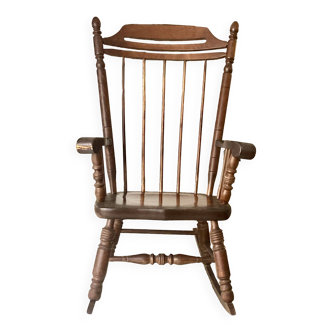 Rocking chair bois - Art & craft anglais