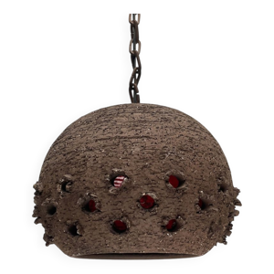 Lampe suspendue en céramique - style danois