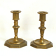 Paire de chandeliers anciens