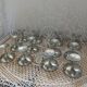 12 ice cream cups + stainless steel tray Guy Degrenne