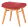 Mid-Century Stool in Upholstery and Beech, Slovakia, 1960s