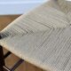 Rare set of 6 vintage Italian rope chairs by Eredi Marelli, 1950