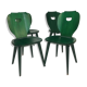 Set of 4 chairs mid-century pine by Carl Malmsten for Svensk as Sweden