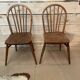 Pair chair Windsor vintage year 50/60