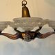 Art Deco chandelier Ezan 1930