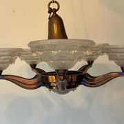 Lustre art déco Ezan 1930