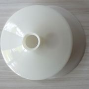 White opaline lampshade from the 1940s