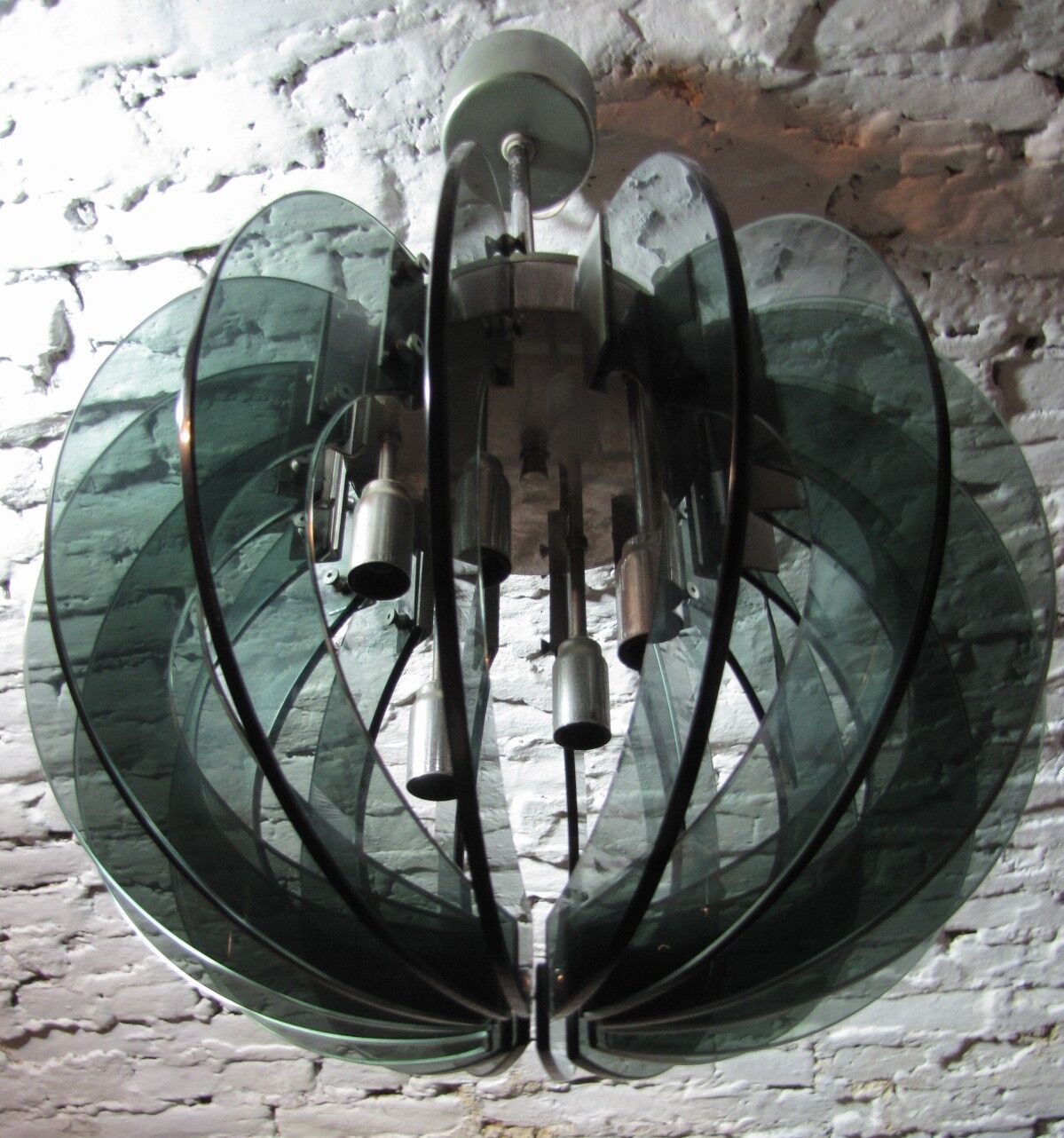 Chandelier fontana arte circa 1960