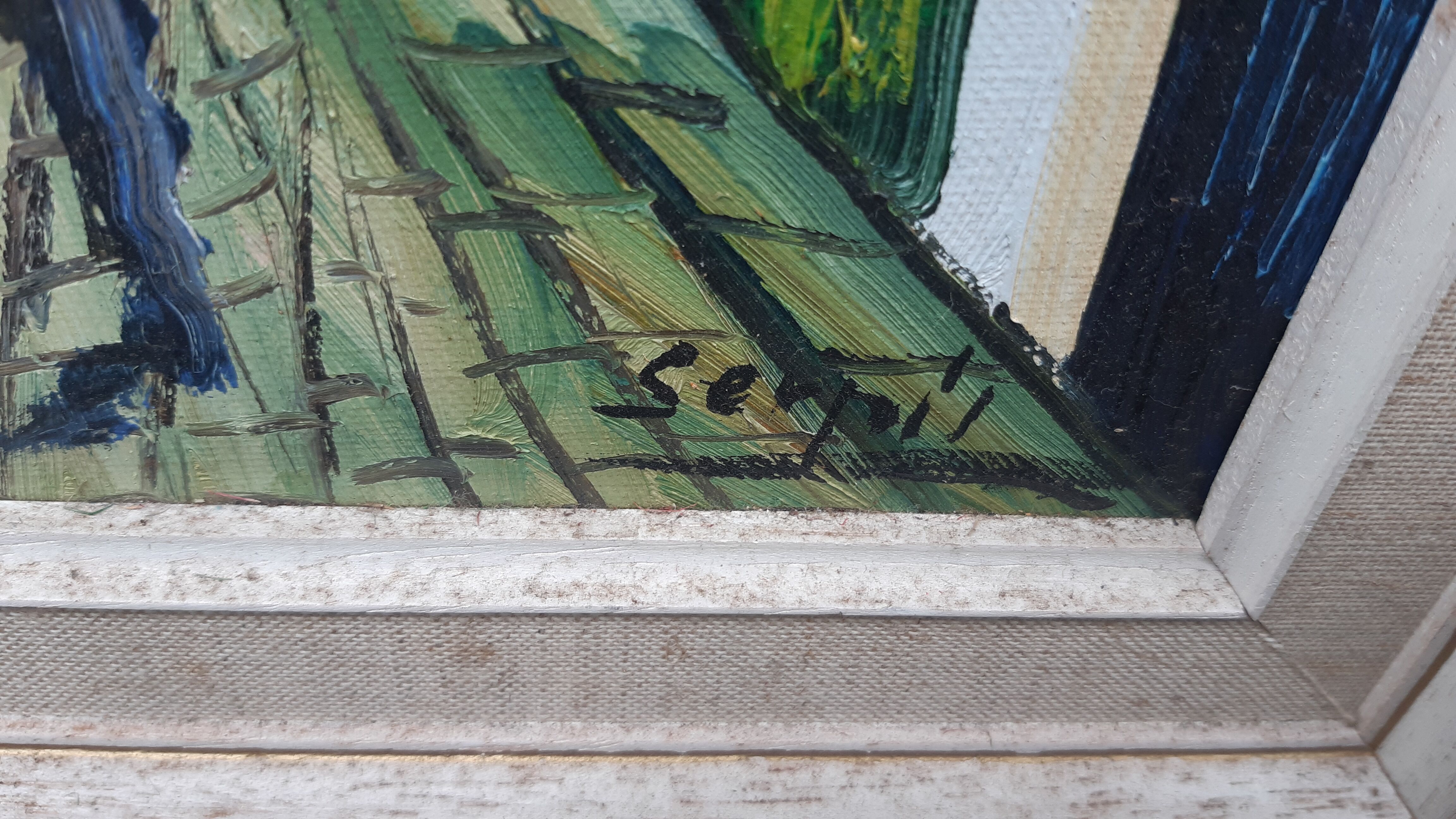 Orientalist painting mid-twentieth century