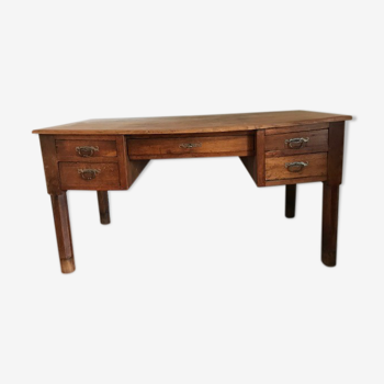 Table bureau en chêne