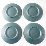 Blue lava fat plate and dish service