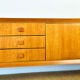 Scandinavian teak sideboard from the 1960s.