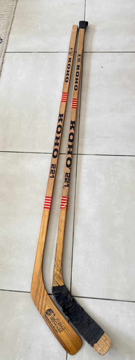 Vintage hockey stick