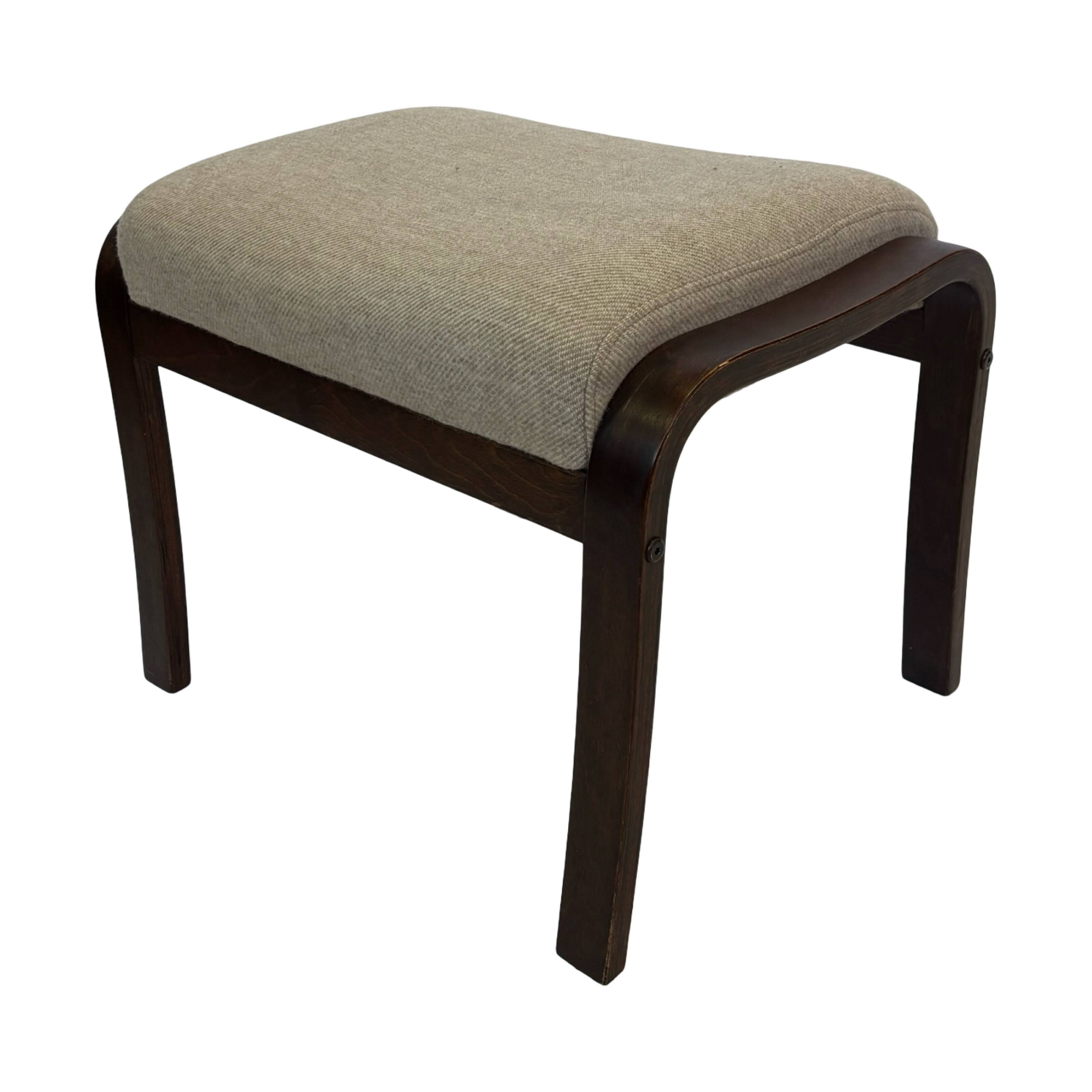 Repose-pieds vintage rétro ottoman pouf danois design Westnofa