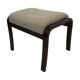 Repose-pieds vintage rétro ottoman pouf danois design Westnofa