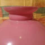 Large pink opaline lampshade