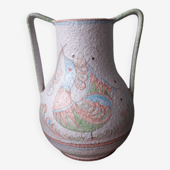 Very original vase in Italian ceramic