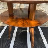 Round side table